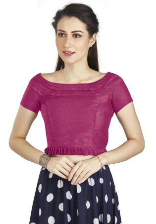 Picture of Marvelous Silk Thistle Designer Blouse