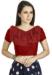 Picture of Splendid Silk Fire Brick Designer Blouse