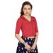 Picture of Admirable Silk Indian Red Designer Blouse