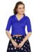 Picture of Splendid Silk Slate Blue Designer Blouse