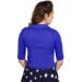 Picture of Splendid Silk Slate Blue Designer Blouse