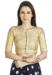 Picture of Enticing Silk Beige Designer Blouse