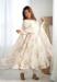 Picture of Silk & Organza Off White Readymade Salwar Kameez