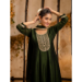 Picture of Pleasing Silk Dark Green Readymade Salwar Kameez