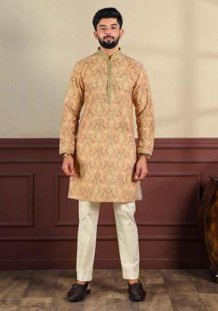 Picture of Taking Cotton Burly Wood Kurtas