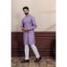 Picture of Amazing Cotton Plum Kurtas