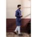 Picture of Fascinating Cotton Midnight Blue Kurtas