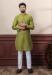 Picture of Delightful Cotton Dark Olive Green Kurtas