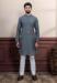 Picture of Good Looking Cotton Slate Grey Kurtas