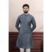 Picture of Good Looking Cotton Slate Grey Kurtas