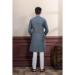 Picture of Good Looking Cotton Slate Grey Kurtas