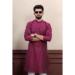 Picture of Delightful Cotton Hot Pink Kurtas