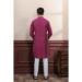 Picture of Delightful Cotton Hot Pink Kurtas