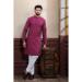 Picture of Delightful Cotton Hot Pink Kurtas