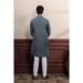 Picture of Grand Cotton Slate Grey Kurtas