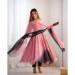 Picture of Georgette Pale Violet Red Readymade Salwar Kameez