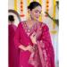 Picture of Graceful Chiffon Dark Red Readymade Salwar Kameez
