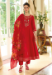 Picture of Elegant Silk Fire Brick Readymade Salwar Kameez