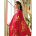 Picture of Elegant Silk Fire Brick Readymade Salwar Kameez