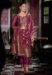 Picture of Statuesque Silk Magenta Readymade Salwar Kameez