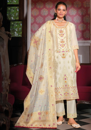 Picture of Charming Silk Sea Shell Readymade Salwar Kameez