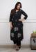 Picture of Classy Chiffon Black Kurtis & Tunic