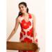 Picture of Pretty Chiffon Red Kurtis & Tunic