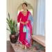 Picture of Comely Rayon Light Pink Readymade Salwar Kameez