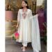 Picture of Nice Rayon Off White Readymade Salwar Kameez