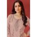 Picture of Wonderful Georgette Tan Straight Cut Salwar Kameez
