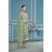 Picture of Organza Dark Sea Green Straight Cut Salwar Kameez