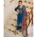 Picture of Magnificent Silk Midnight Blue Readymade Salwar Kameez