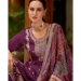 Picture of Magnificent Silk Plum Readymade Salwar Kameez