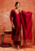 Picture of Marvelous Silk Maroon Readymade Salwar Kameez