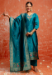 Picture of Taking Silk Teal Readymade Salwar Kameez