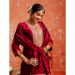 Picture of Charming Silk Maroon Readymade Salwar Kameez