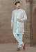 Picture of Alluring Silk Medium Spring Green Kurtas