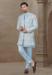 Picture of Splendid Silk Light Blue Kurtas