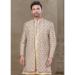Picture of Grand Silk Beige Kurtas