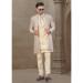 Picture of Grand Silk Beige Kurtas