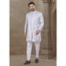 Picture of Exquisite Silk Light Steel Blue Kurtas