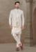 Picture of Enticing Silk Off White Kurtas