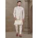 Picture of Enticing Silk Off White Kurtas
