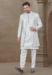 Picture of Graceful Silk White Kurtas