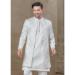 Picture of Graceful Silk White Kurtas