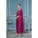 Picture of Sublime Cotton Purple Straight Cut Salwar Kameez