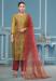 Picture of Classy Cotton Burly Wood Straight Cut Salwar Kameez