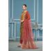 Picture of Classy Cotton Burly Wood Straight Cut Salwar Kameez