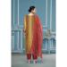 Picture of Classy Cotton Burly Wood Straight Cut Salwar Kameez