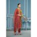 Picture of Classy Cotton Burly Wood Straight Cut Salwar Kameez